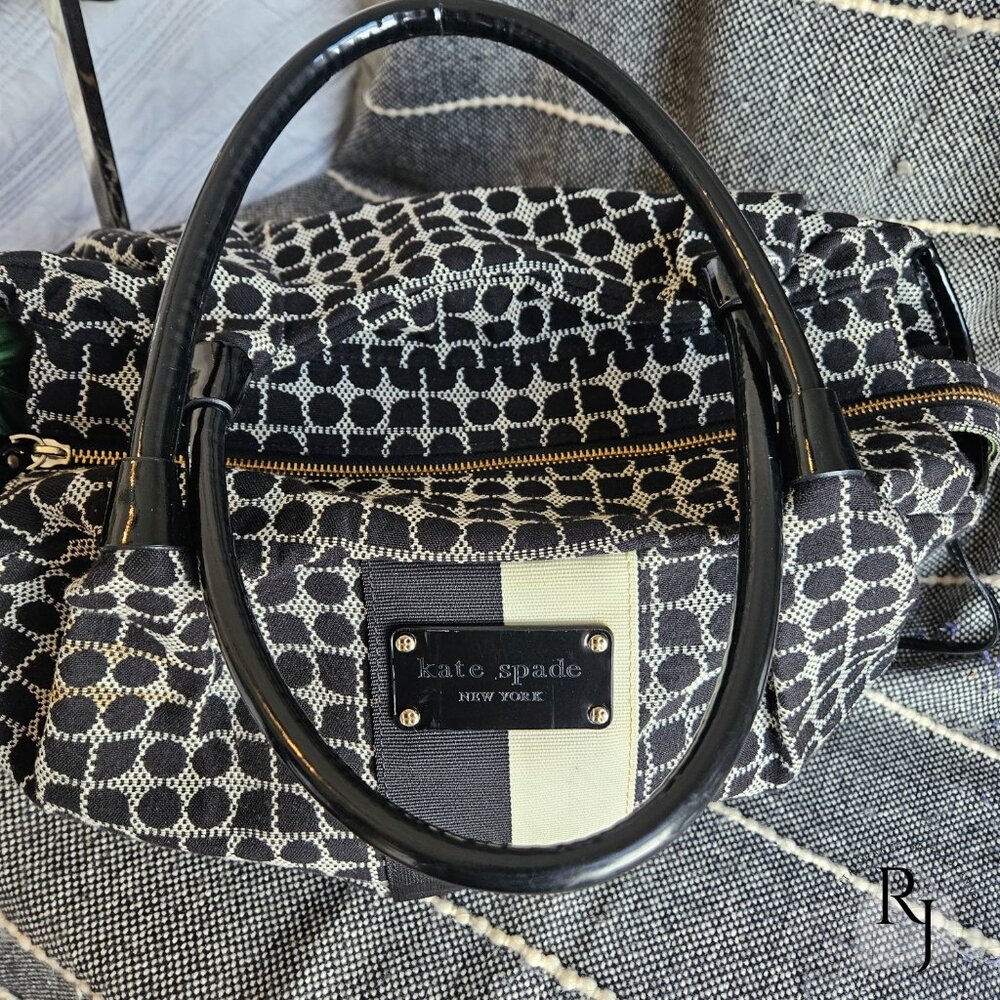 Kate Spade Classic Noel Henry Geometric Diaper Tote Bag - No Pad - Picture 3 of 16
